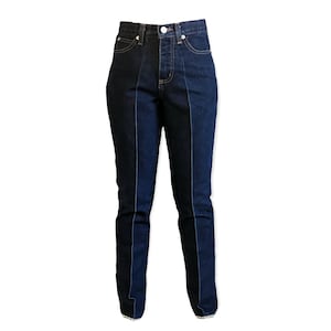Playboy Jeans vintage plissettati a vita alta