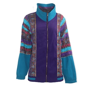 Silberfäden Vintage Trainingsjacke