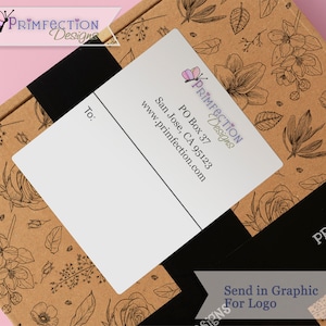 Custom Shipping Labels, Custom Business Mailing Stitckers, Personalized Logo Mailing Labels, Custom Business Shipping Stickers