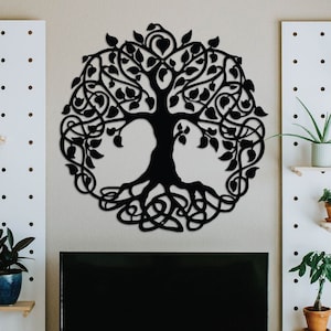 Metal Tree of Life Wall Art Tree of Life Wall Decor Tree of Life Sign Metal Outdoor Sign Weatherproof Sign Housewarming Gift Anniversary