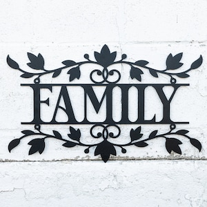 Family 2024 sign decor