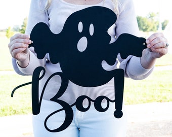 Halloween Boo Ghost | Ghost Decor | Halloween decor | Spooky Decor | Halloween Decorations | Haunted House | Ghosts | Halloween Display