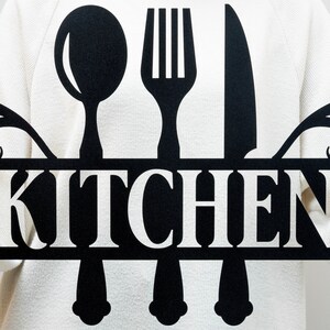 Metal Kitchen Sign Decor Kitchen Wall Decor Kitchen Wall Art Kitchen ...