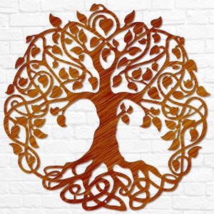 Metal Tree of Life Wall Art Tree of Life Wall Decor Tree of Life Sign Metal Outdoor Sign Weatherproof Sign Housewarming Gift Anniversary Copper