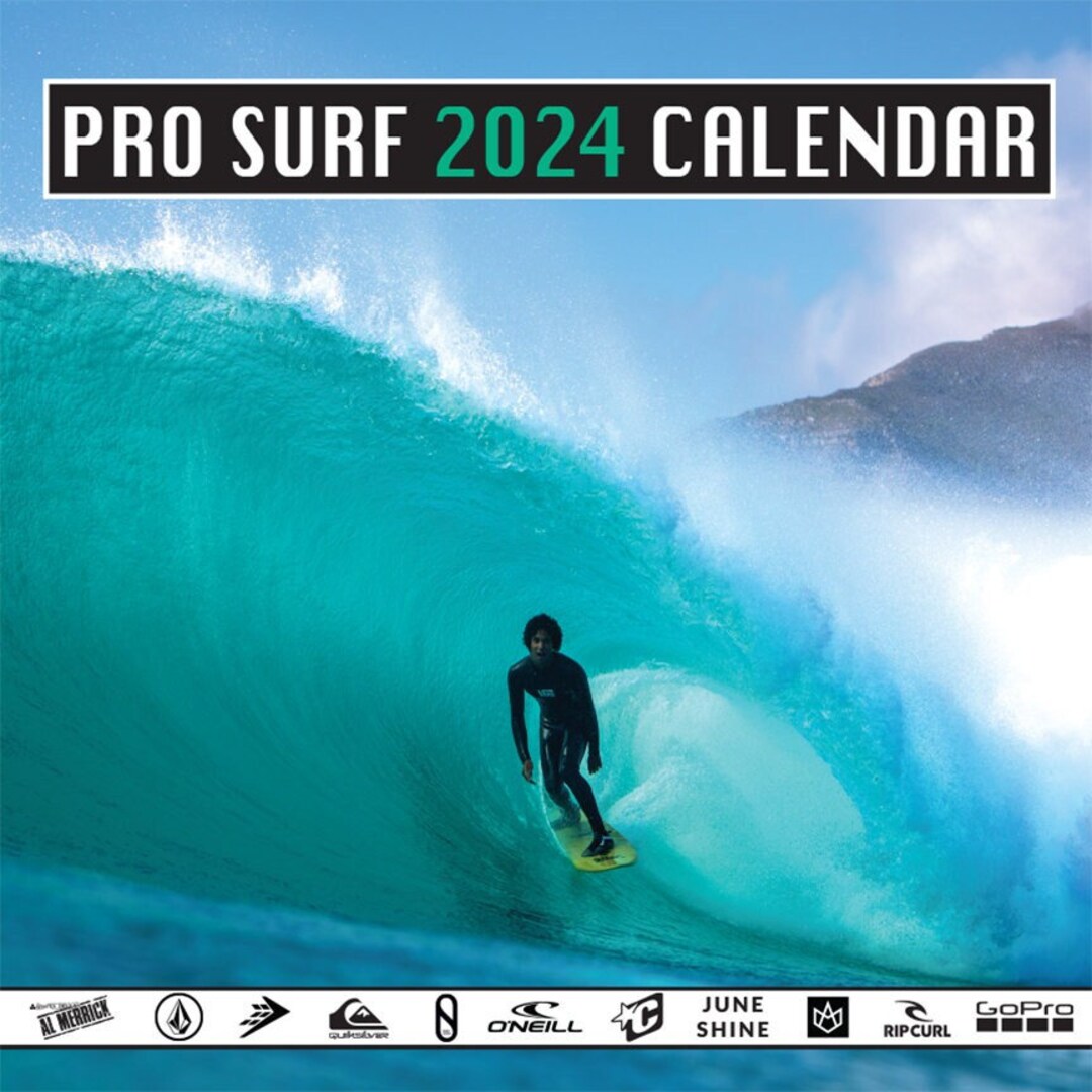 PRO SURF 2024 CALENDAR Etsy