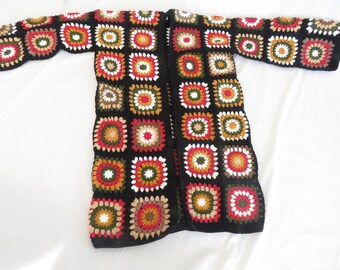 dolce and gabbana granny square jacket