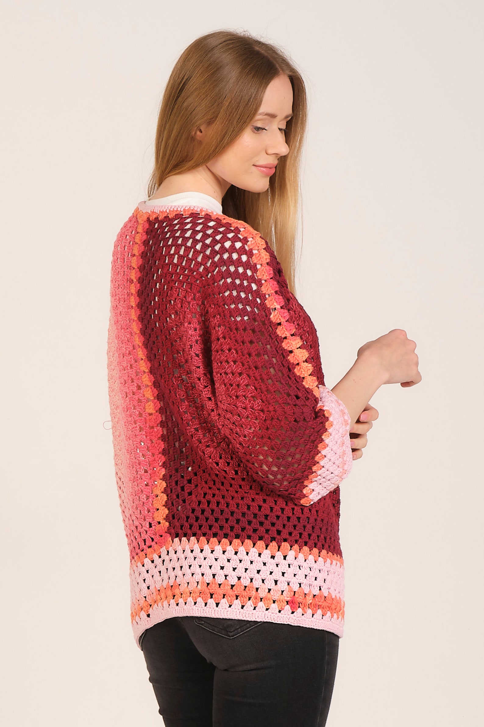 punk zipper chain pocket sweatshirt dress