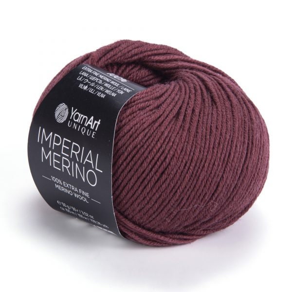 YarnArt Imperial Merino Yarn - Qualità Premium 100% lana Lana Merino Extra Fine, Filato per maglieria, medio