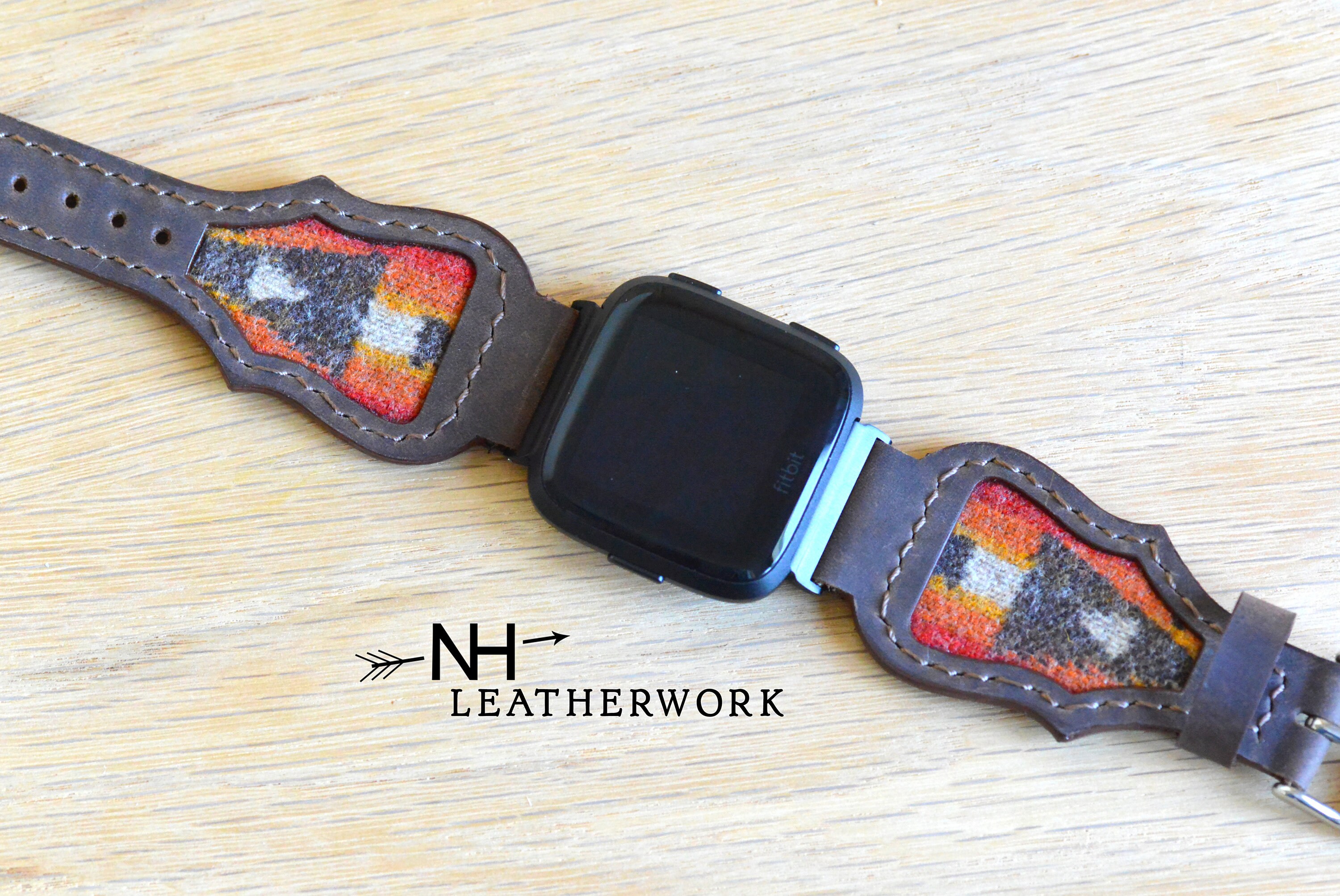 Fitbit versa saddle stitch band 2025