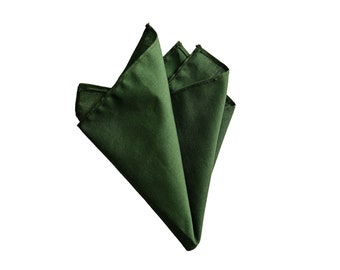 Luxury Emerald Green Velvet Pocket Square Irish St Patricks Day Luxury Emerald Green Velvet Pocket Square Irish St Patricks Day