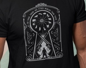 Dark Tower, Gunslinger, Path of the Beam, Other Worlds Than These, Keyhole Tee Shirt