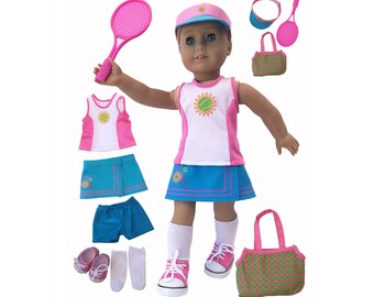 american girl doll tennis outfit