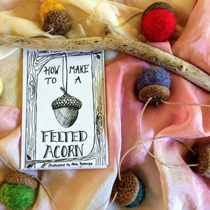 DIY Felted Acorn Kit