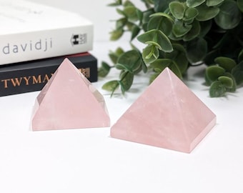Rose Quartz Pyramid | Crystal | Gemstone | Healing | Metaphysical | Spiritual | Witchcraft