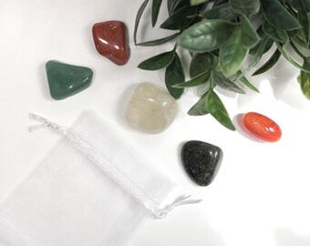 Zodiac Tumble Set | Crystals | Gemstones | Healing | Metaphysical | Spiritual | Witchcraft | Genuine
