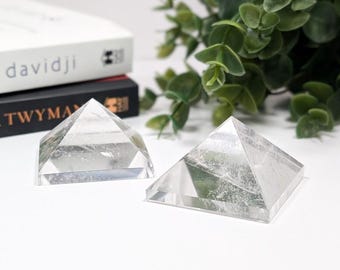 Clear Quartz Pyramid | Crystal | Gemstone | Healing | Metaphysical | Spirituality | Witchcraft