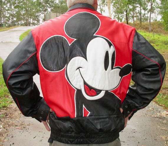 Mens mickey mouse jacket discount
