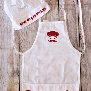Personalized Chef Apron and Hat