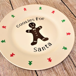 Cookies für Santa Plate