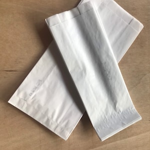 Sacchetti di carta 12 unità - Sacchetti di carta bianca