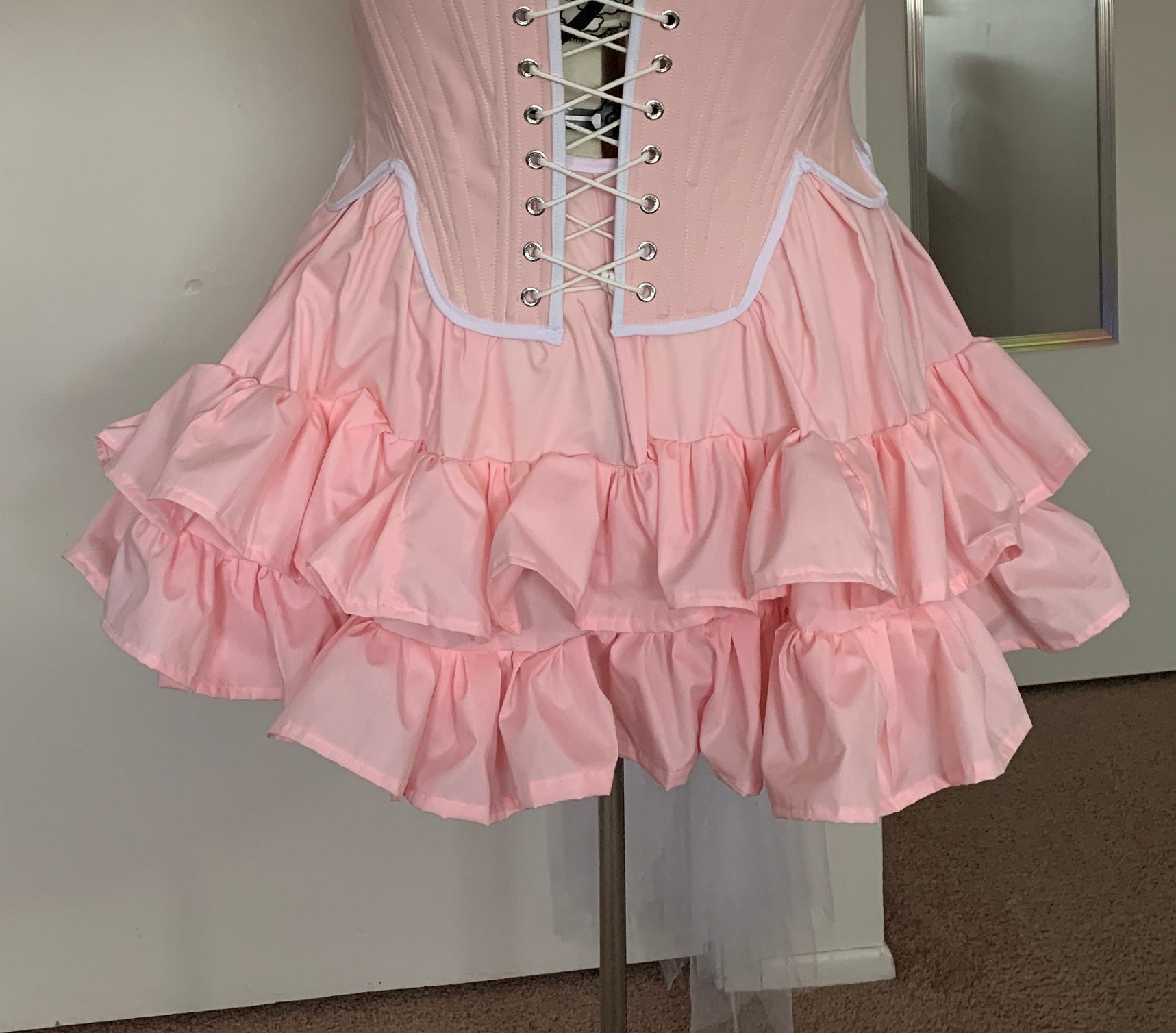 Tiered ruffle skirt Etsy