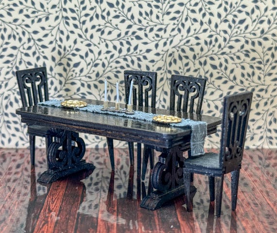 Half Scale Formal Dinning Set (1:24)