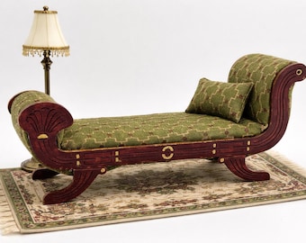 Miniature Chaise Lounge – Dollhouse Chaise