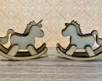 Dollhouse Rocking Horse or Unicorn