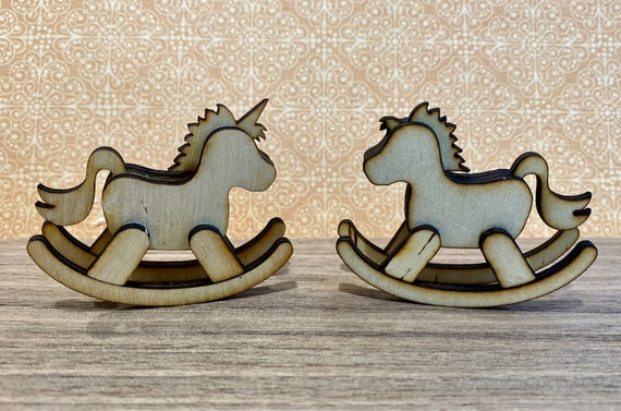 Dollhouse Rocking Horse or Unicorn