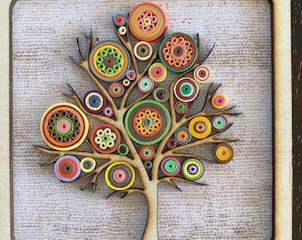 Quilling Frames - Tree (Quilling Templates) Free shipping