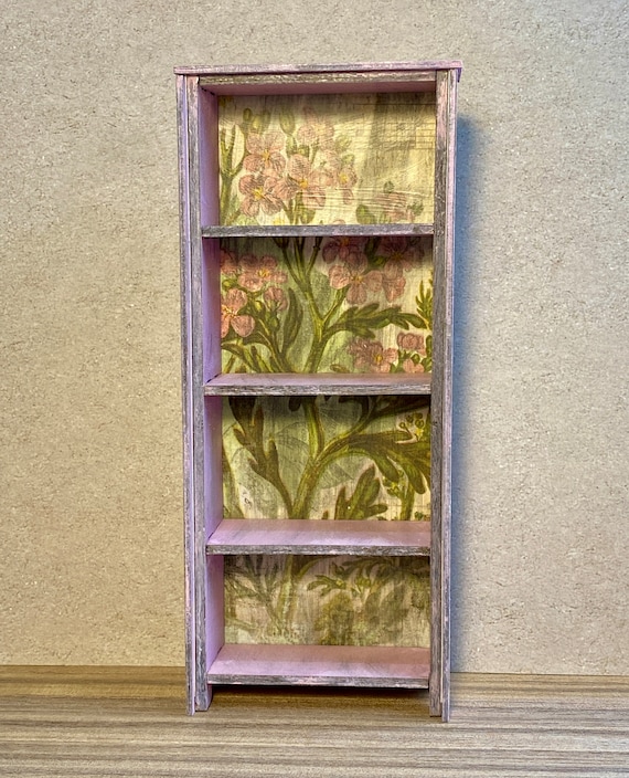 Dollhouse Book Cases Kit - Unpainted - 1 inch Scale