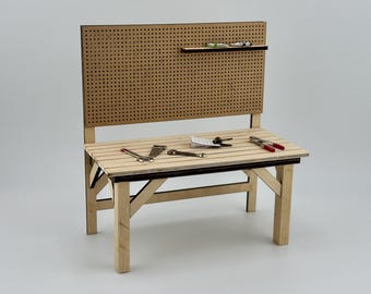 Dollhouse  Workbench - 1:12 scale dollhouse