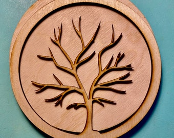 Quilling - Round Tree of Life Frames for Paper Quilling or Resin