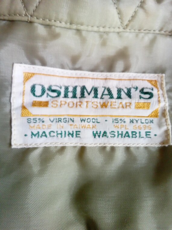 Pendleton wool plaid Oshman's double breasted - image 10