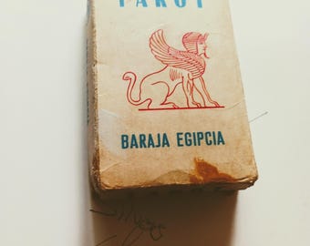 Tarot cards, Baraja Egipcia or the Spanish Tarot