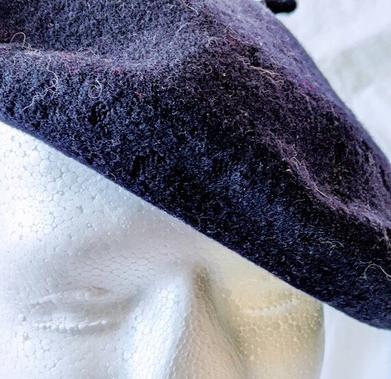 Hat, Beret, French Traditional Beret, Felt Beret. - image 2