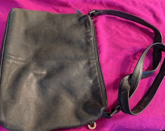 Bag,Concealed Carry Bag, Hunter's Green Leather Concealed Carry Shoulder Bag.