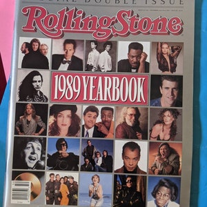 Magazine from 1989 the Rolling Stone Yearbook.