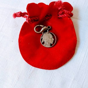 Nickel pendant, Indian Nickel Pendant