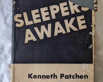 Book, Kenneth Patchen Sleepers Awake 1946.