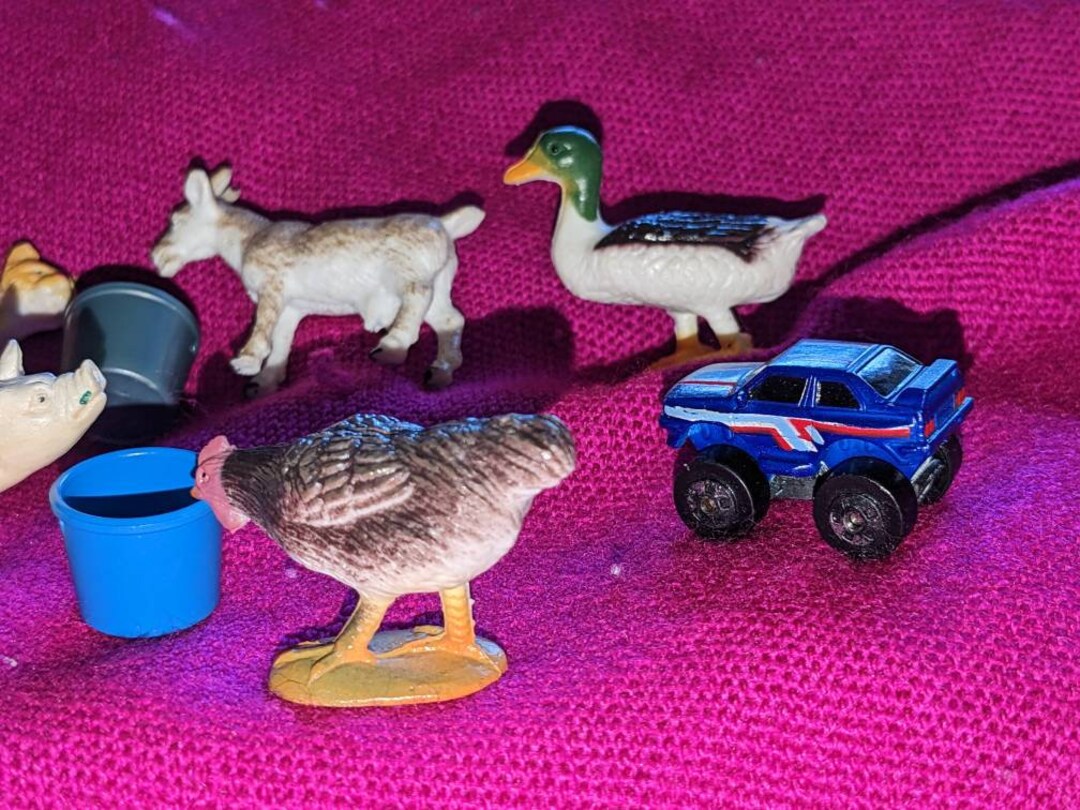 Farm Animals and a Micro Machine Etsy