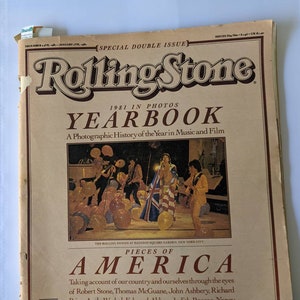 Magazine, Rolling Stone Magazine yearbook 1981.