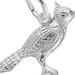 Sterling Silver Animal Charms For Bracelets – Rembrandt Charms Collection, Rhodium Plated, Lifetime Warranty - View #2