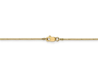 Beautiful Yellow gold 14K 14k .90mm D//C Cable Chain