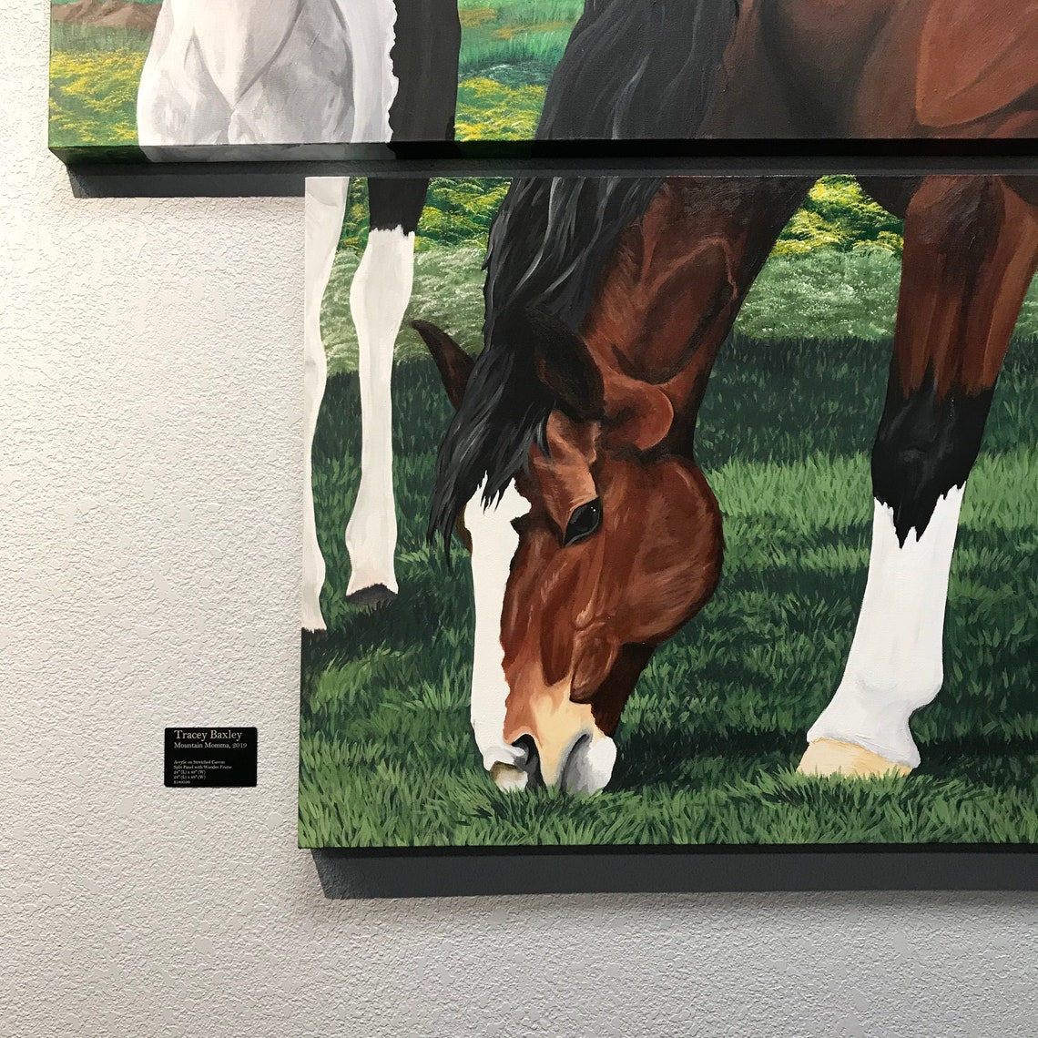 Personalized Gallery Wall Artist Placards Black Wall Etsy