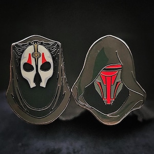 Darth Revan & Darth Nihilus Pin Set - Limited Edition 100