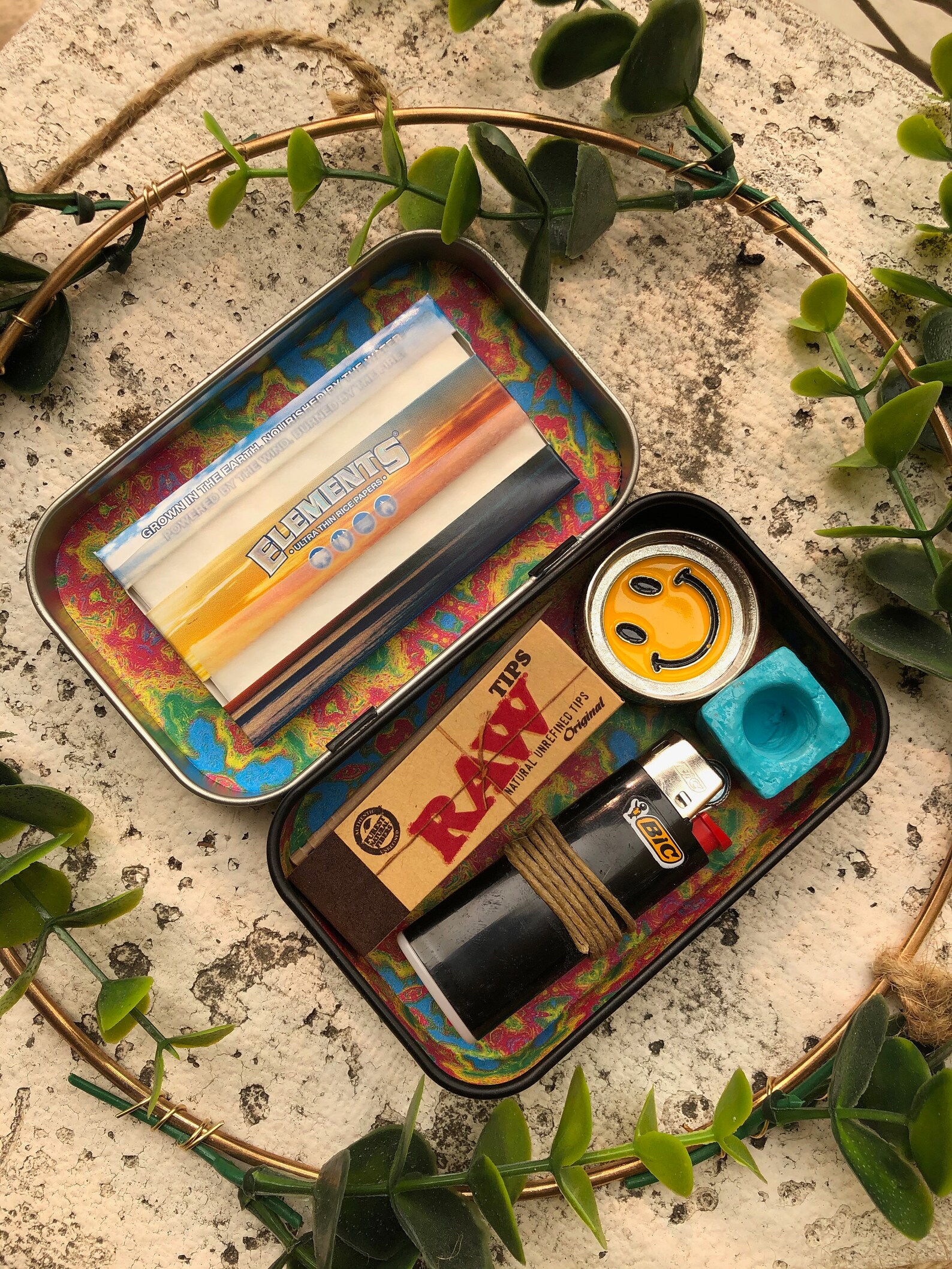 Yin Yang Joint Kit Stoner Kit Stoner Stash Box Stoner Etsy