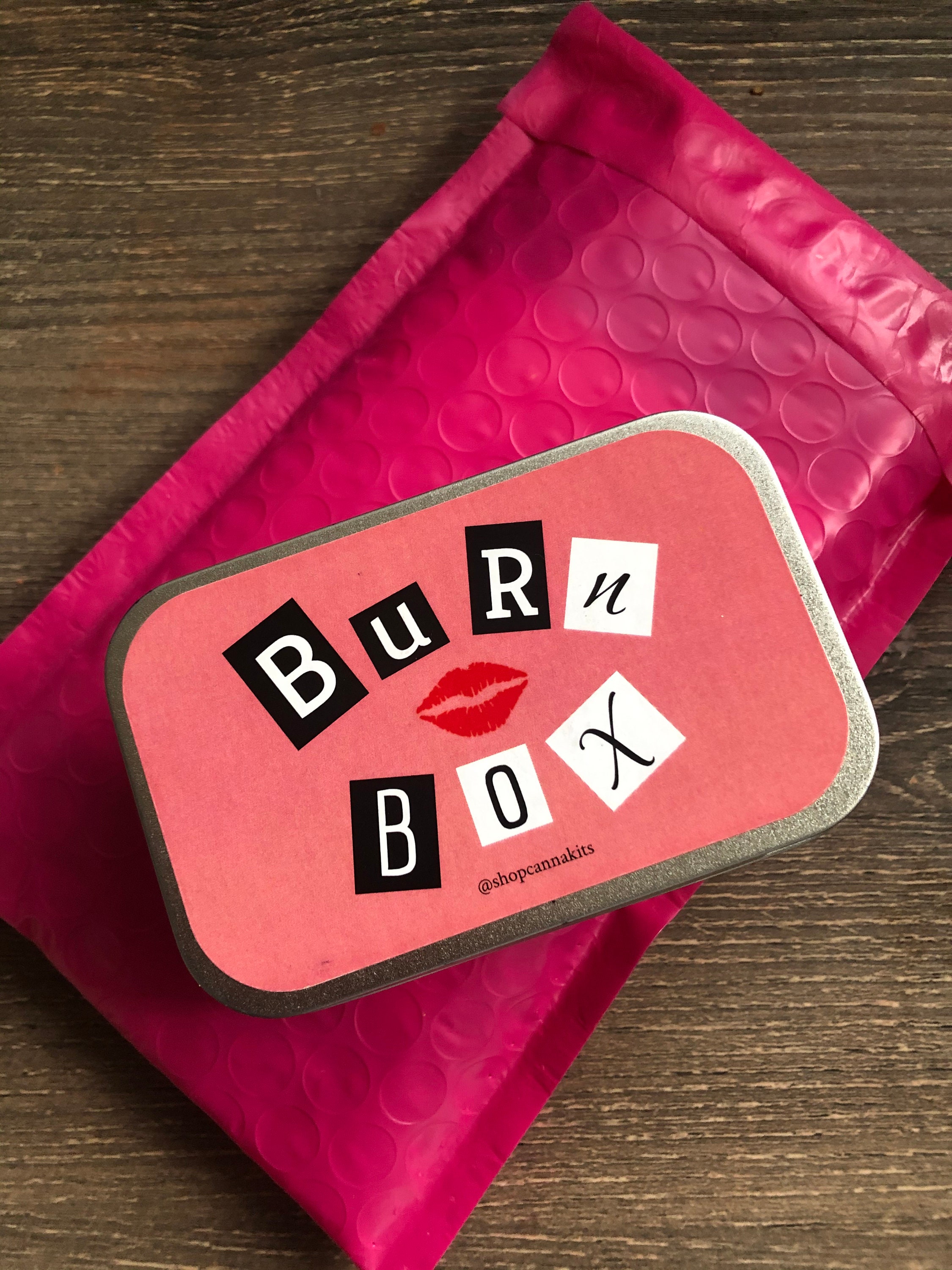Burn Box Mean Girls Themed Joint Kit Includes Everything Etsy Canada