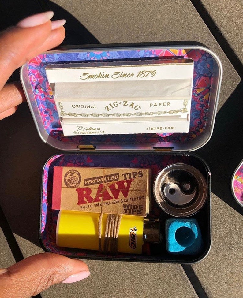 20 Joint Kits Includes Everything Pictured Stoner Kit Weed Etsy