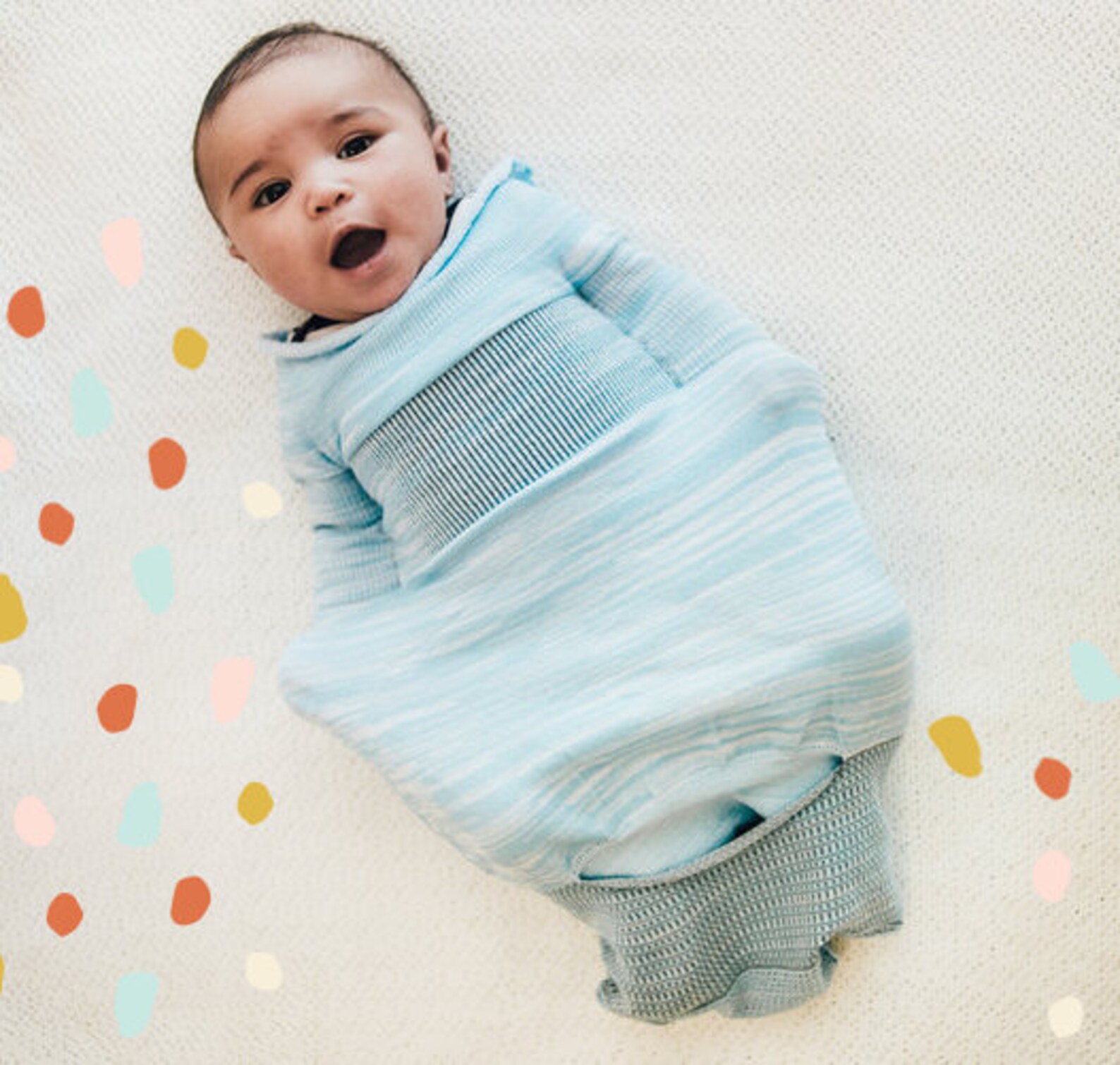 Swaddelini Saco de swaddle suave y elástico para bebé recién Etsy